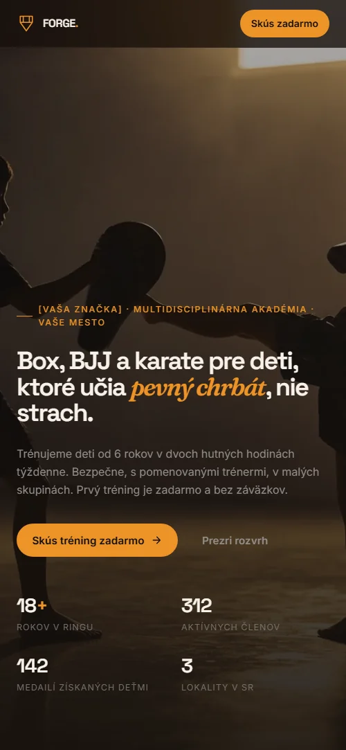Multidisciplinárna akadémia mobilná verzia