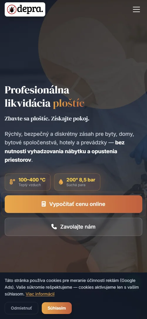 Depra mobilná verzia